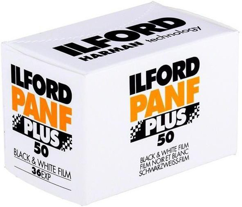 Ilford PAN F Plus 35 mm B&W ISO 50 Film Roll(No 50 ISO Pack of 1)