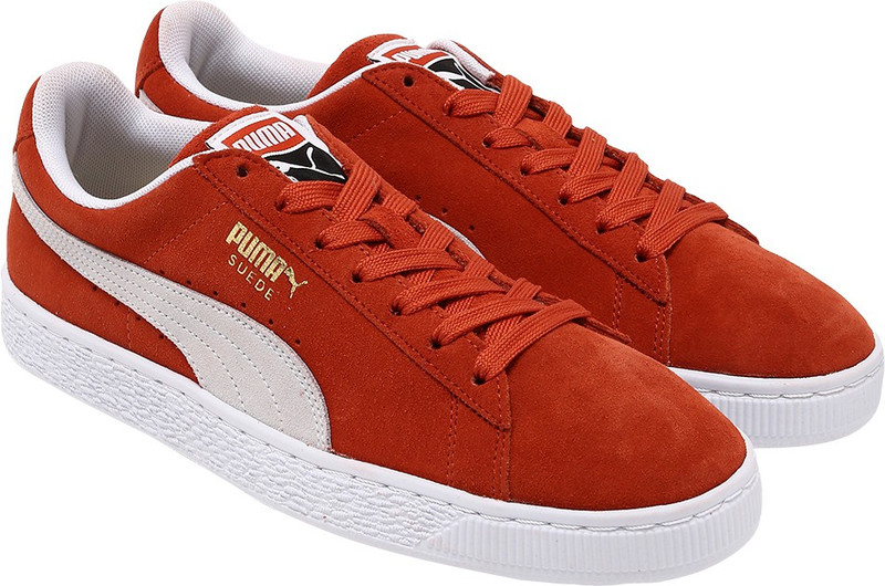 puma suede ocre