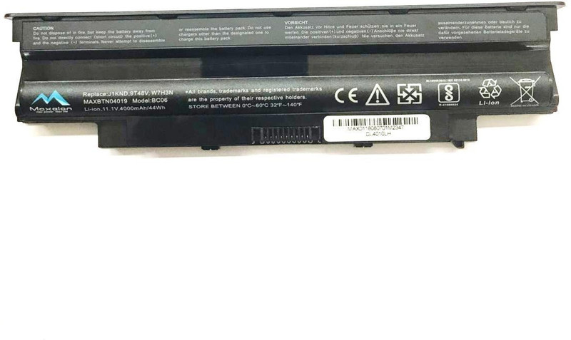 maxelon 14R(N4010) 6 Cell Laptop Battery