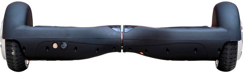 raf Wheels Electric Smart Self Balancing Scooter Hoverboard with Bluetooth Speaker LED hoverboard Scooter(Black)