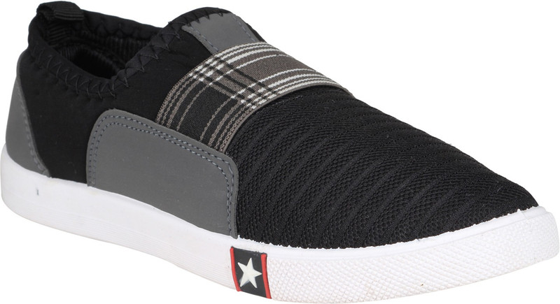 snow pick Slip On Sneakers For Men(Black, Brown)