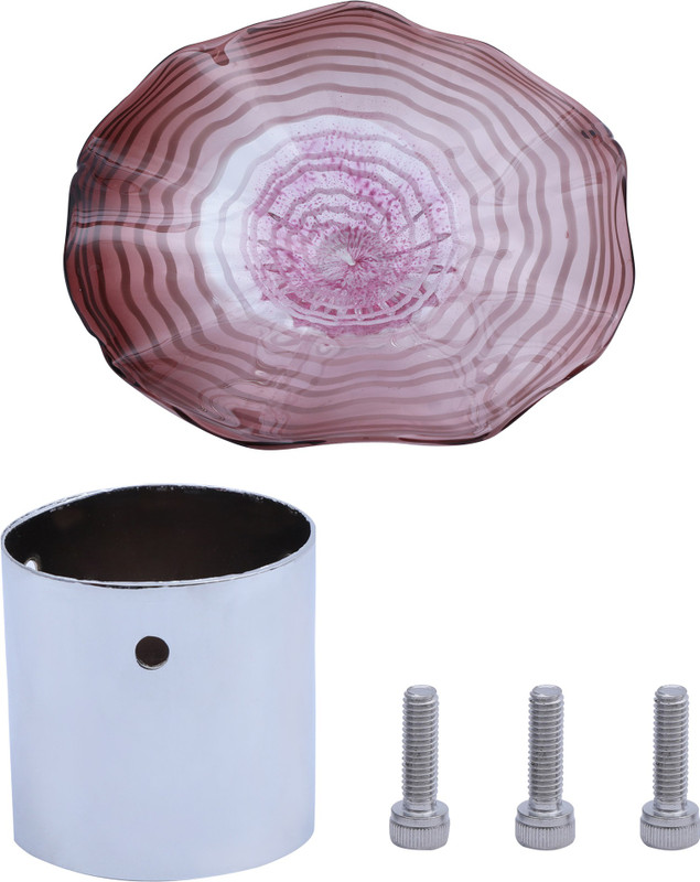 Coralli Hand Blown Glass Home Decor Flower By Isra Mulberry
