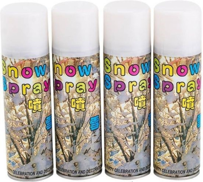 snow spray spy Snow Spray(800 ml, Pack of 4)