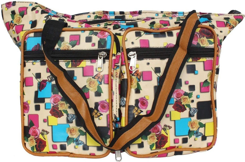 Bagaholics Multi purpose Water Proof Shopping bag Foldable Handbag Large Capacity Travel Luggage Bag Waterproof Multipurpose Bag(Beige, 10 L)