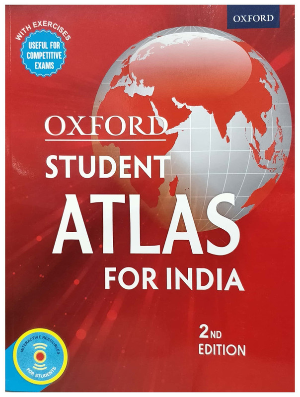 Oxford Student Atlas for India(English, Paperback, unknown)