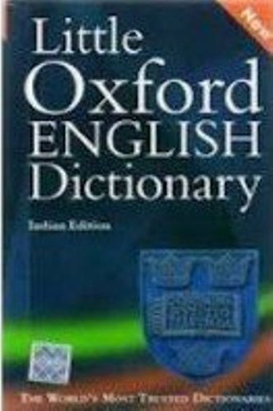 Little Oxford English Dictionary English Paperback Unknown