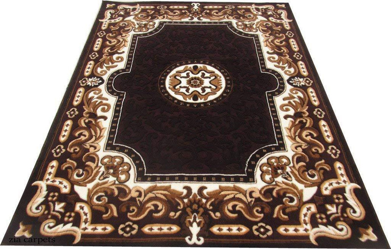 ri carpets Brown Acrylic Carpet(40  X 50)