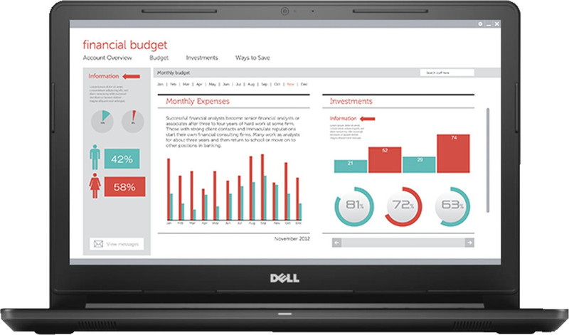 Dell Vostro 15 3000 Series Core i3 7th Gen - (4 GB/1 TB HDD/Windows 10 Home) 3568 Laptop(15.6 inch, Black, 2.18 kg, With MS Office) Dell Vostro 15 3000 Series Core i3 7th Gen - (4 GB/1 TB HDD/Windows 10 Home) 3568 Laptop(15.6 inch, Black, 2.18 kg, With MS Office)