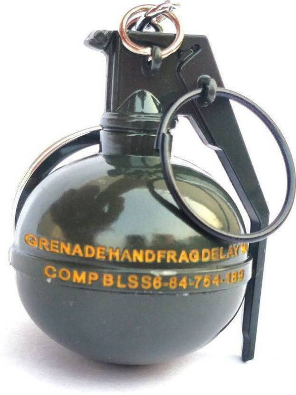 belphegor Pubg Green Hand Grenade Metal Key Chain