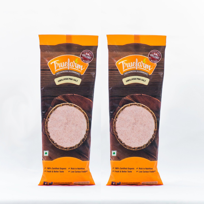 Truefarm natural Himalayan Pink Salt(1 kg, Pack of 3) Truefarm natural Himalayan Pink Salt(1 kg, Pack of 3)