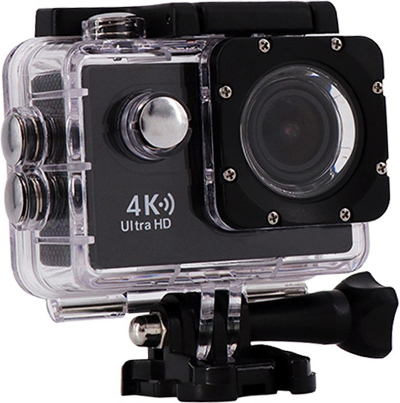 Lizzie 4K Action Camera WiFi Waterproof underwater diving go Sport Camera HD 1080P Outdoor sports mini Helmet pro action cam DVR Sports and Action Camera(Multicolor, 16)