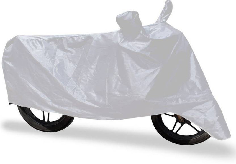 ask Two Wheeler Cover for Hero(Karizma, Silver)