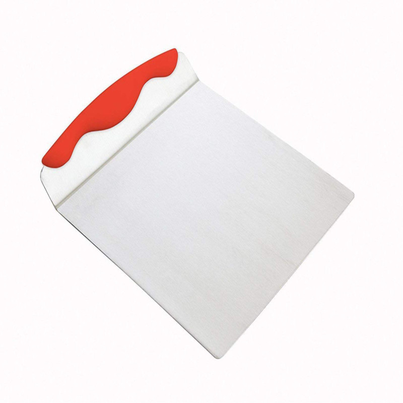 bake world Stainless Steel Cake Lifter With Non-Slip Handle Stainless Steel Cake Server (Multicolor, Pack of 1) Steel Cake Server(Steel, Pack of 1)