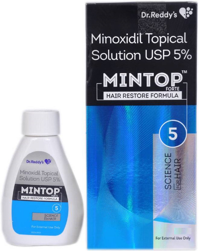Mintop By Dr. Reddy 5 % Topical Solution USP(60 ml)