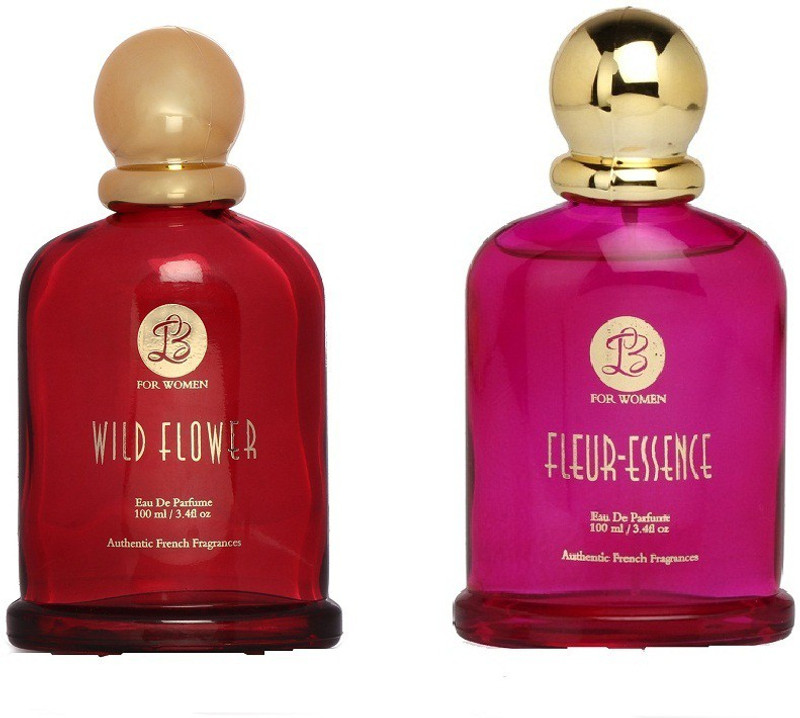 Lyla Blanc WILD FLOWER FLEUR-ESSENCE Perfume Spray for Women -(Set of 2) (100ml each) Eau de Parfum  -  100 ml(For Women)