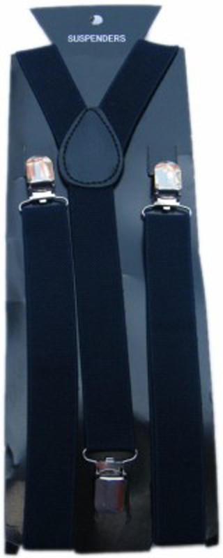 Mr Willian Y- Back Suspenders for Men(Blue)