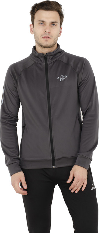 nimfill Full Sleeve Solid Men Sweatshirt