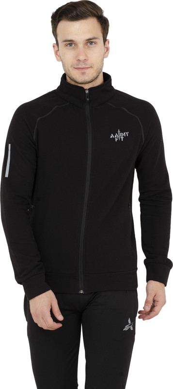 nimfill Full Sleeve Solid Men Sweatshirt