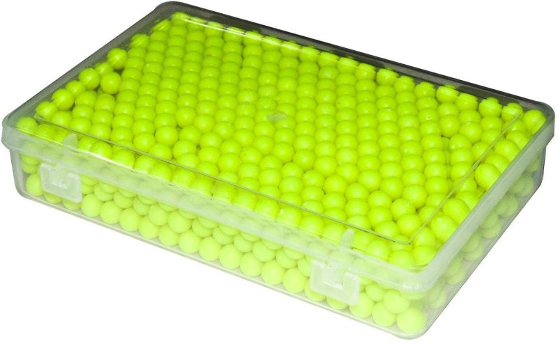 Something4u 500 Pcs 6 MM Green Colour Plastic BB Bullets for Toy s & Air .(Green)