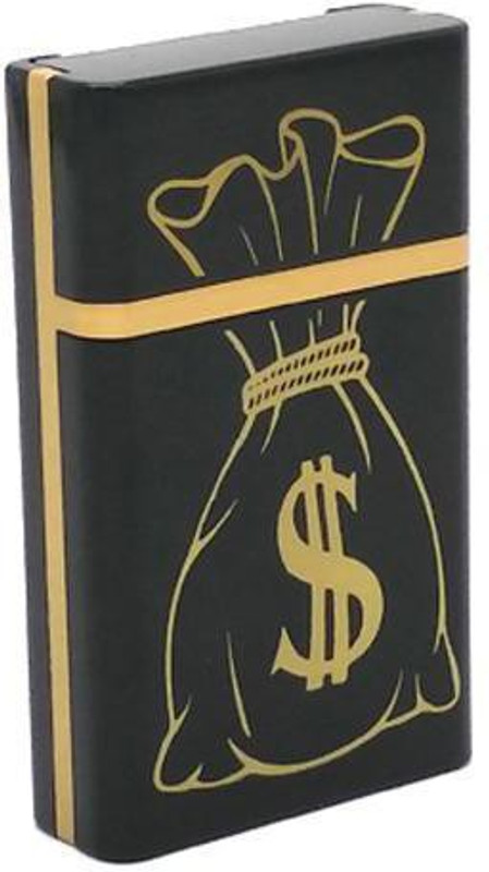 greyfire Dollar Gold Cigarette Lighter Case Pocket Lighter USB Lighter Cigarette Lighter(Black)