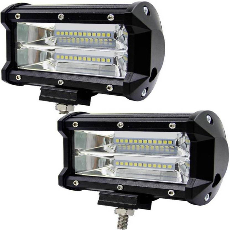 shoptric LED Fog Lamp Unit for Royal Enfield, Bajaj, Yamaha, Mahindra, Range Rover, Toyota, Mitsubishi Hummer H2
