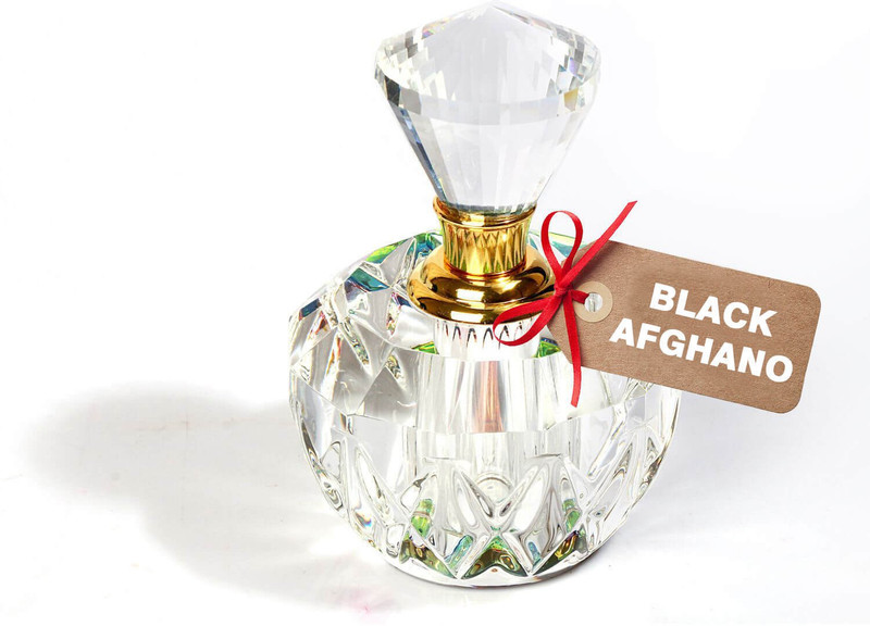 Kivalo Ⓡ Exclusive Crystal Bottle Gift Pack Black Afghano Fragrance -10ML Floral Attar(Floral)