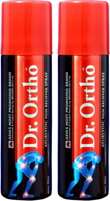 Dr. Ortho AYURVEDIC PAIN RELIEVER SPRAY (Pack of 2) Spray(2 x 50 ml)
