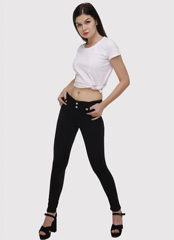 blue poison Skinny Women Black Jeans
