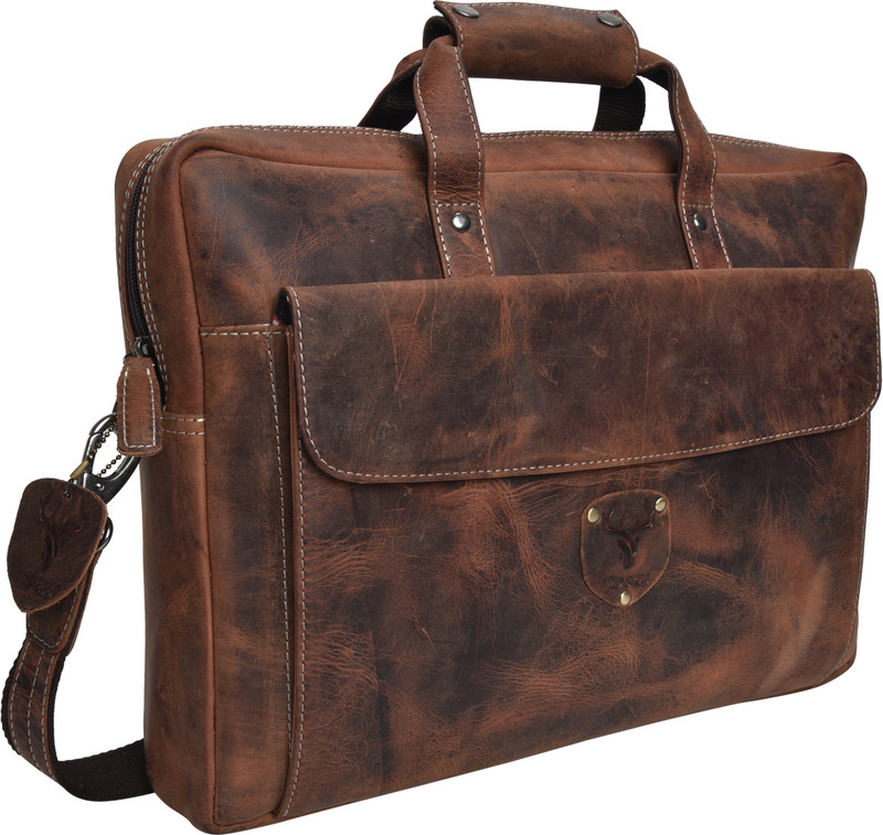 wild buck BT-04 Messenger Bag(Brown, 10 L)
