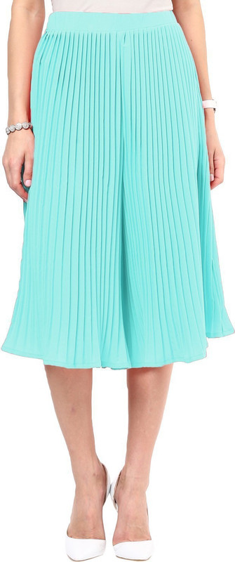 Uptownie Lite Pleat Me Right Culottes Women Light Green Capri