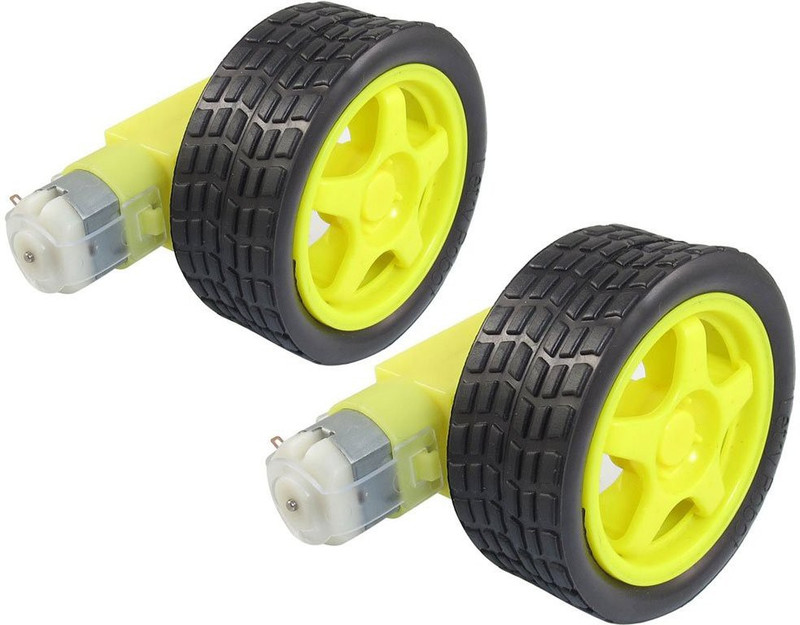 techwiz Dual Shaft BO Motor with high quality wheels Original Educational Electronic Hobby Kit