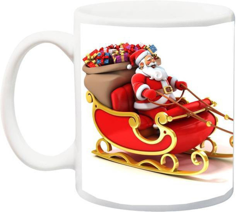 health care adda hca1201 Ceramic Mug(350 ml, Pack of 2)