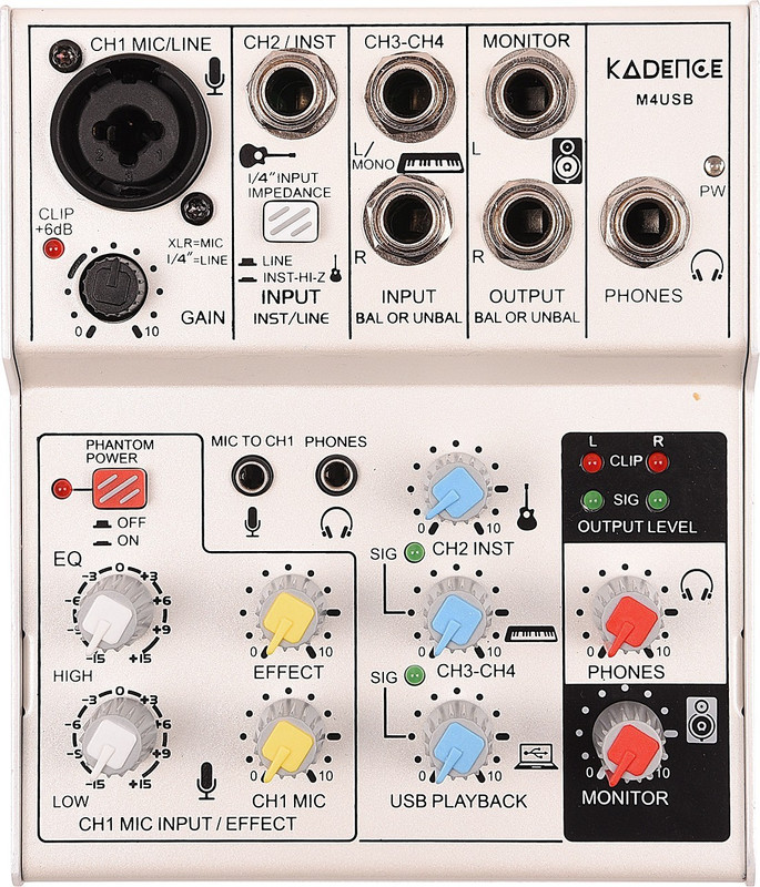 Kadence KAD-MIX-M44 Digital Sound Mixer