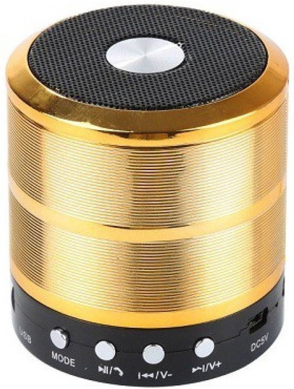 obin WS-887 5 W Bluetooth  Speaker(Gold, Mono Channel)