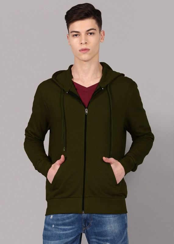 rodid full sleeve solid men's sweatshirt