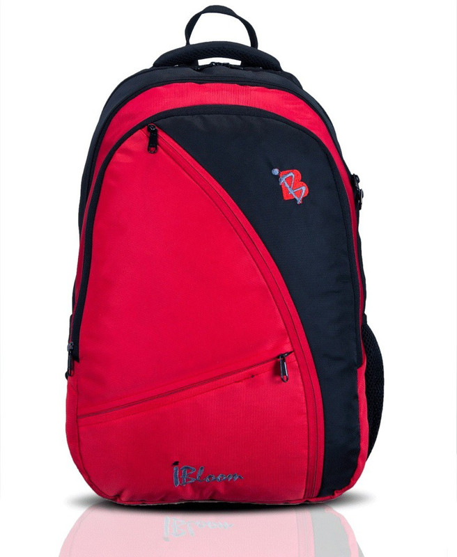 ibloom Wild black _red 35 Backpack(Black)
