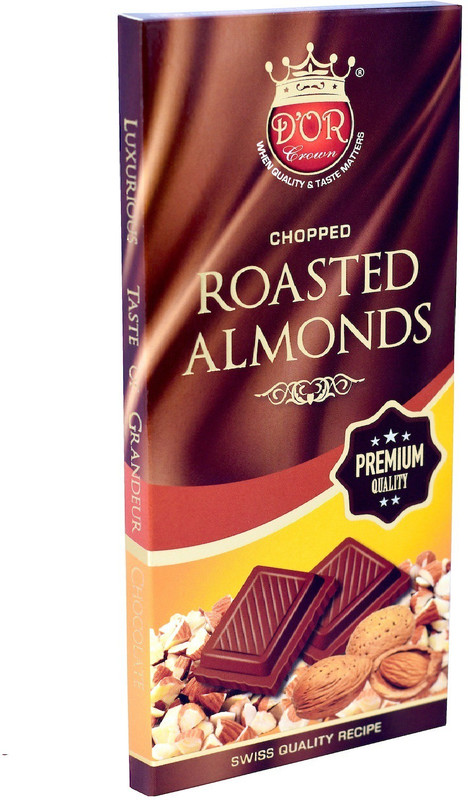 dor crown Chopped Roasted Almonds Bars(100)