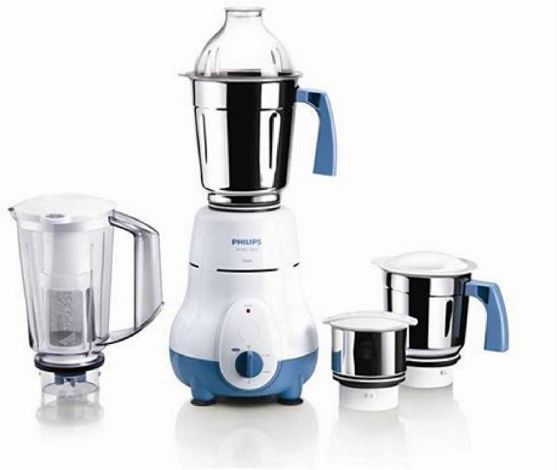 Philips Sku 13 Mixer Grinder mx-013 600 Juicer Mixer Grinder(White, 3 Jars)
