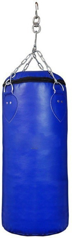 FACTO POWER 1.5 Feet Length BLUE Color Unfilled Synthetic Leather Hanging Bag(Heavy, 1 kg)