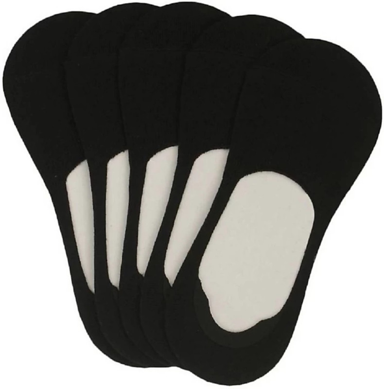 prathana Men & Women Solid Peds/Footie/No-Show, Mid-Calf/Crew, Low Cut(Pack of 5)