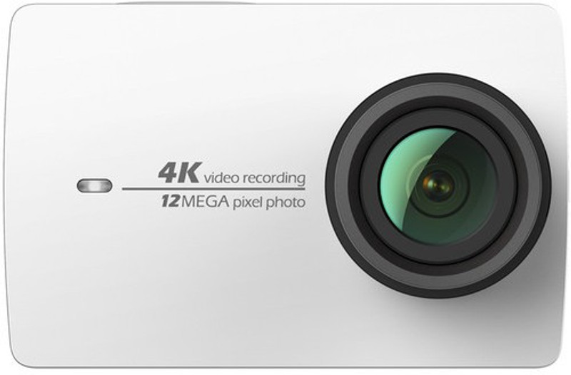 Yi 4K (with Bluetooth Selfie Stick) Sports and Action Camera(White, 12)
