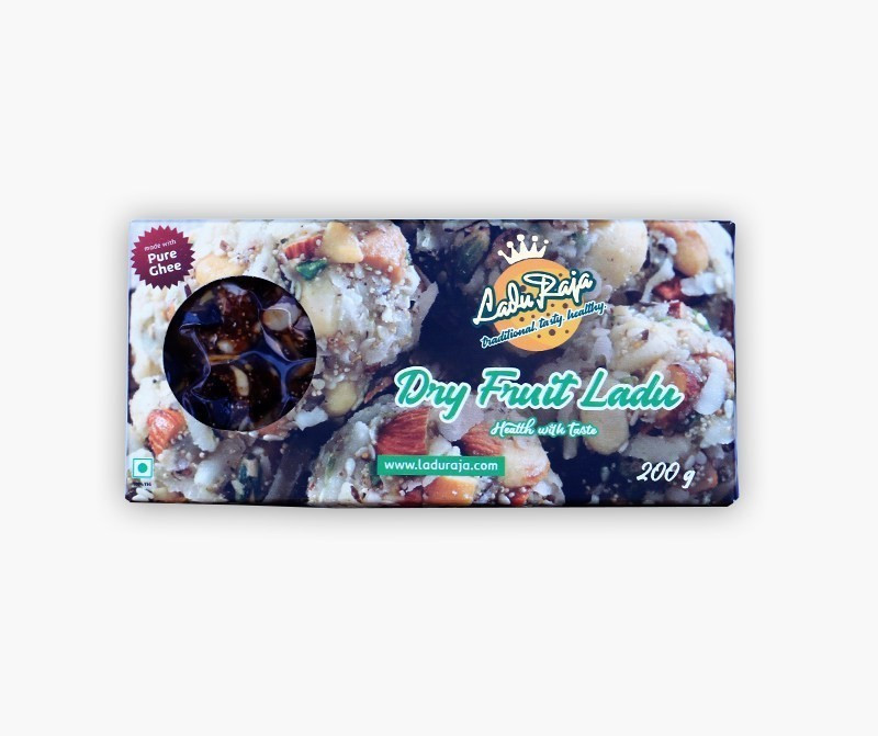 laduraja Dryfruit 200gm Vacuum Pack(10 x 20 g)