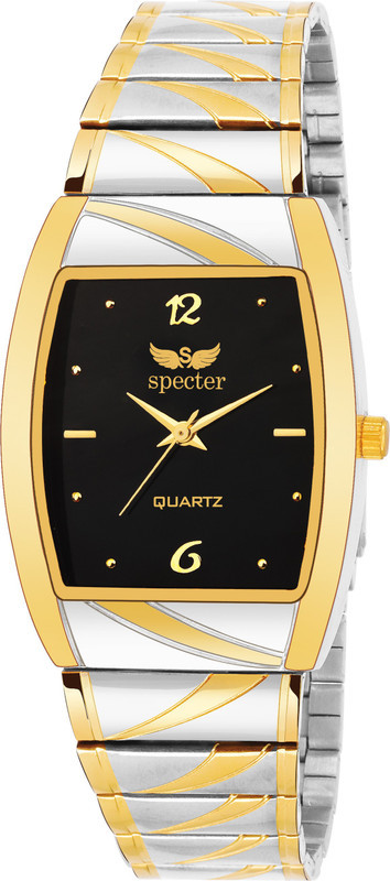 specter gold plating orignal profesional casual boys med b1 Golden Two tone Analog Watch  - For Men