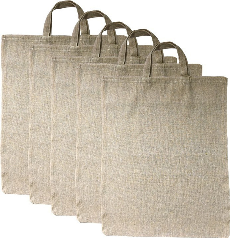 frenzo Recycled Cotton Bag Multipurpose Bag(Brown, 15 L)