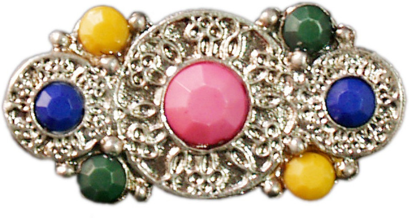 VR Designers Ethnic Studed Brooch(Multicolor) VR Designers Ethnic Studed Brooch(Multicolor)
