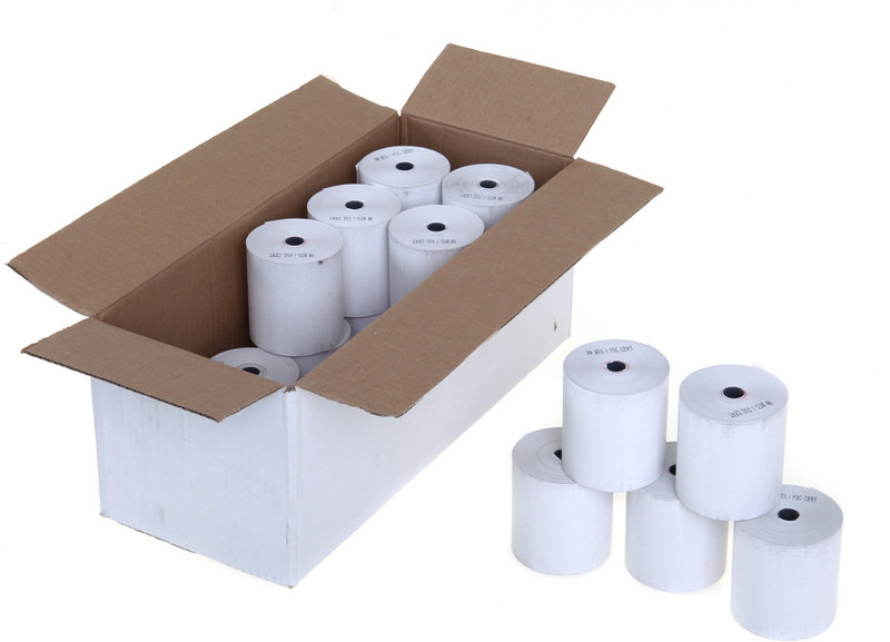 hubble bubble 3 INCH 25 MTR Thermal Cash Register Paper(58 mm x 2500 cm)