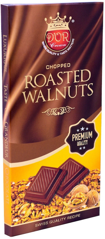 dor crown Chopped Roasted Walnuts Bars(100)