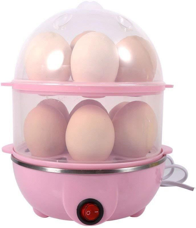 Sajani Electric 2 Layer 14 Egg Boiler Cooker with Measuring Cup (Pink color) Egg Cooker(14 Eggs) Sajani Electric 2 Layer 14 Egg Boiler Cooker with Measuring Cup (Pink color) Egg Cooker(14 Eggs)