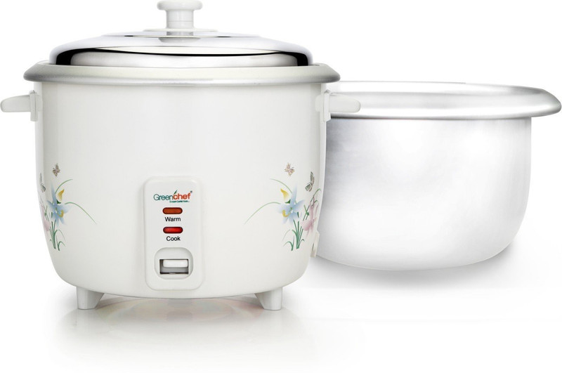 Greenchef RC-25L Electric Rice Cooker(2.5, White)