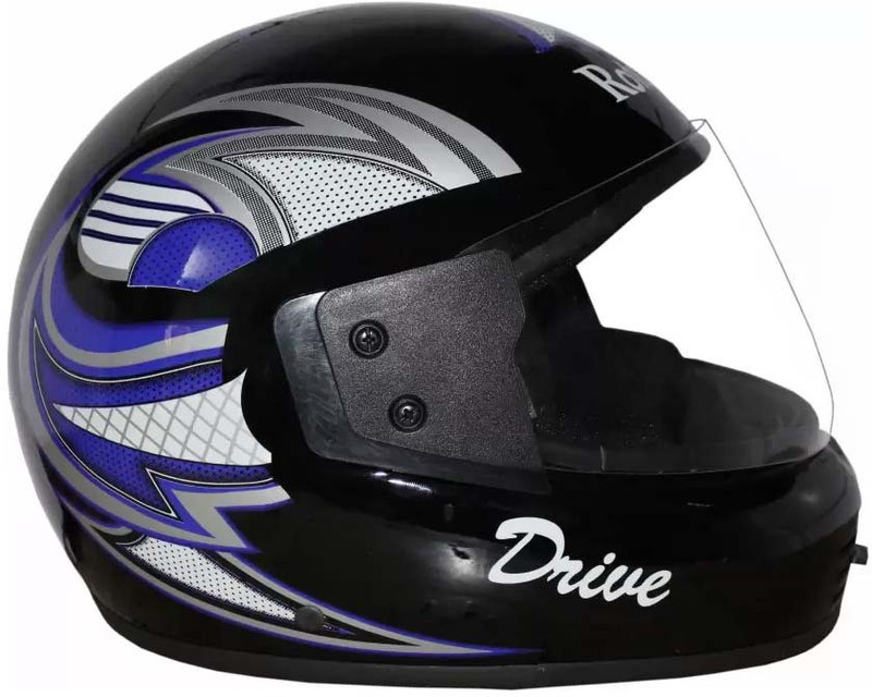 rotomac MOTO HUY Motorbike Helmet(BLACK, BLUE)